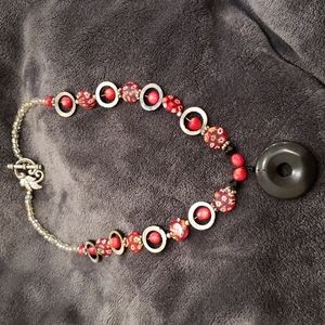 Necklace costume murano bead